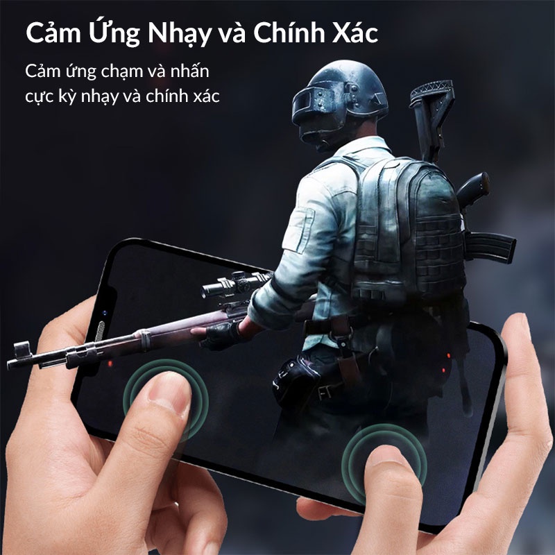 Kính Cường Lực 2.5D ZIFRIEND Warrior Bull Full Viền Chống Ánh Sáng Xanh Cho iPhone 12 Pro Max 11 Pro Max Xs Max Xr X Xs