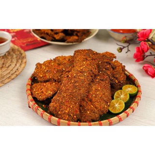 Khô bò miếng dập mềm 300gr Lặt Vặt