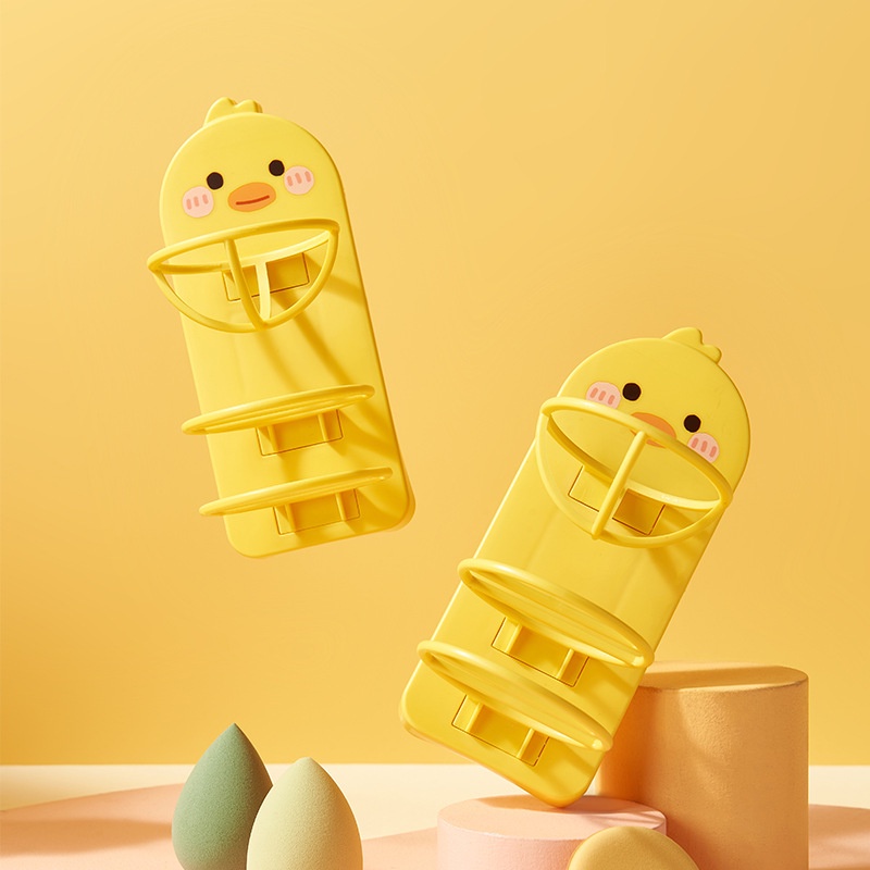 Kệ treo tường Đựng Mút Trang Điểm Hình Quả Trứng Dễ Thương