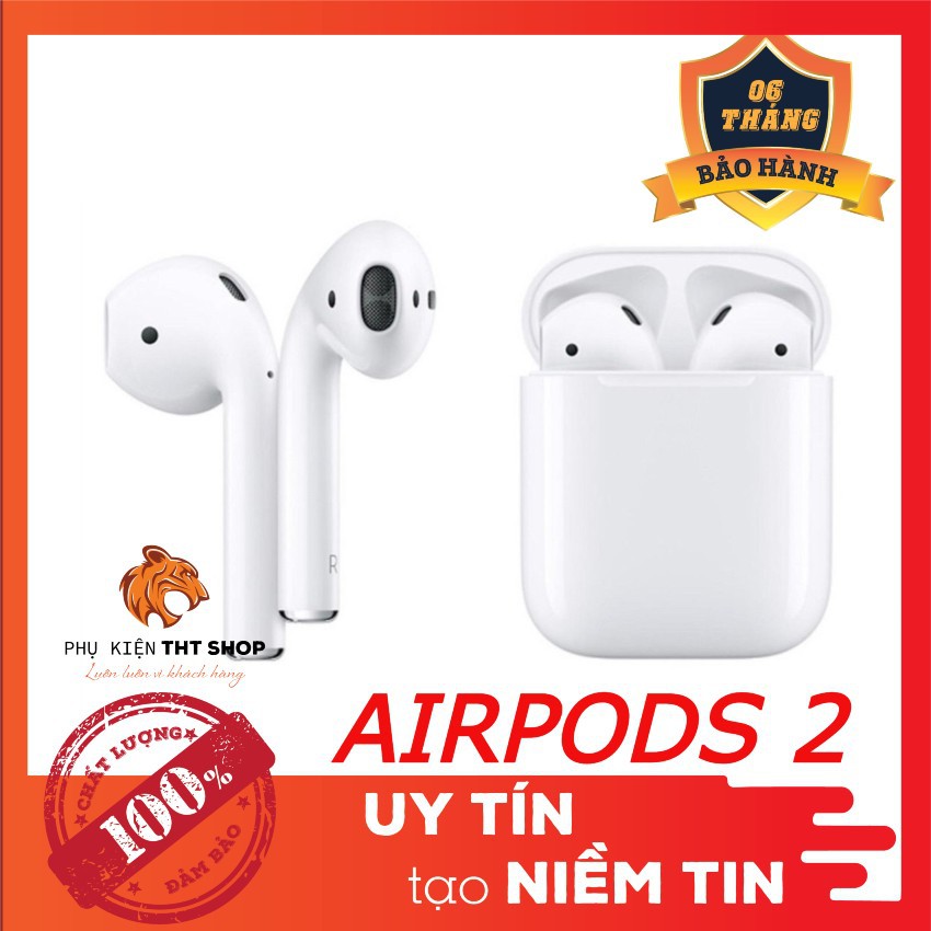 Airpods 2 Chip 1536U Louda Bản Best  Định vị - Đổi tên , chia sẻ âm thanh,fix pin ảo,hiển thị % pin liên tục BH 6 Tháng