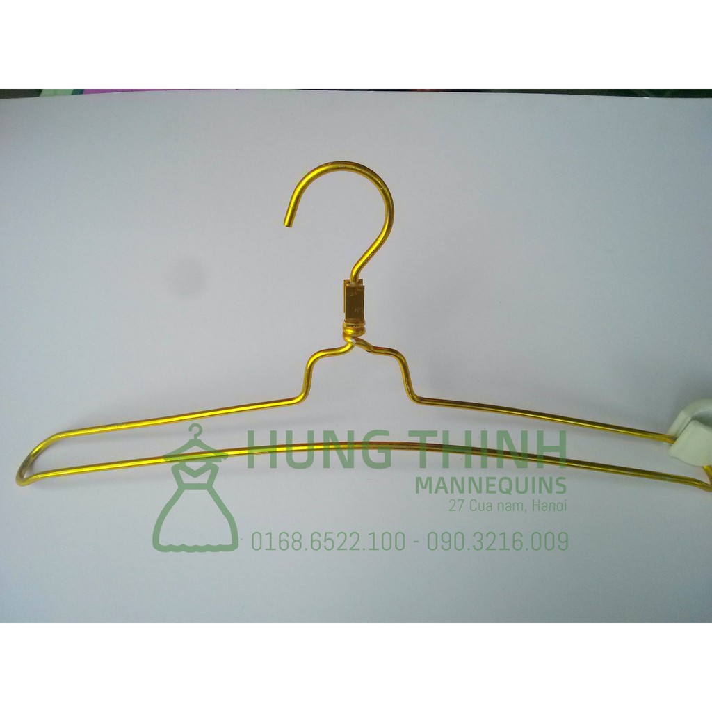 Móc nhôm vàng nữ