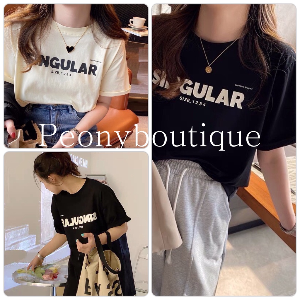 Phông tay lỡ dáng suông in hình vintage, 3158 retro cá tính Ulzzang