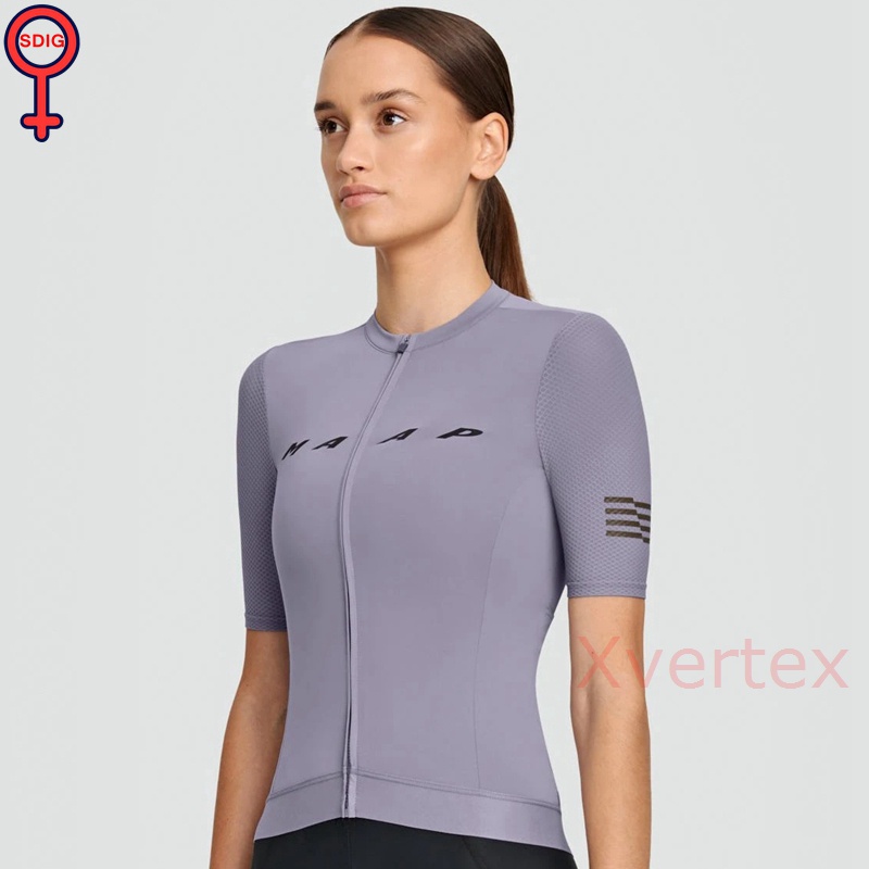 Áo Đua Xe Đạp Mau Khô Thoáng Khí Tay Ngắn Thời Trang