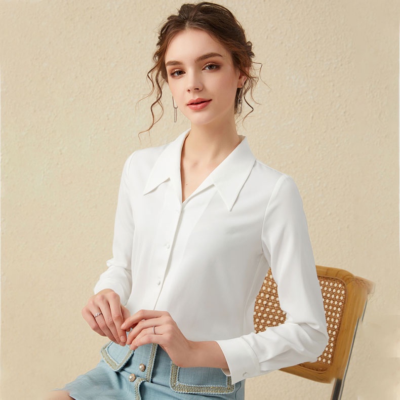 Áo Sơ Mi Công Sở SALE 50% Mã AB0039 màu Trắng, Xanh bạc hà