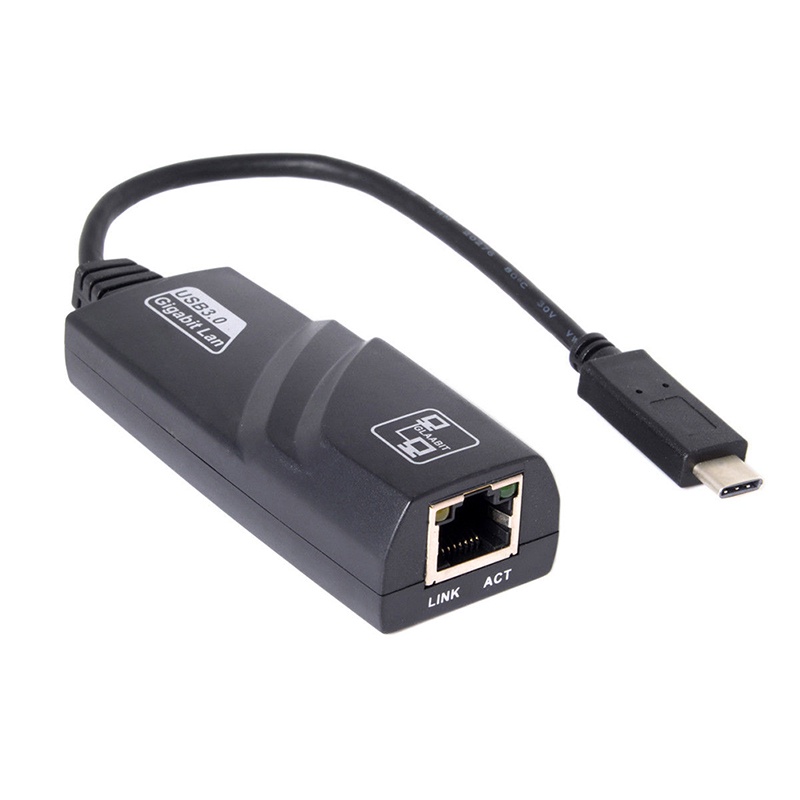 Dây Cáp Chuyển Đổi Cổng Type-C Sang Rj45 Gigabit Ethernet Lan 0610 1000mbps | BigBuy360 - bigbuy360.vn