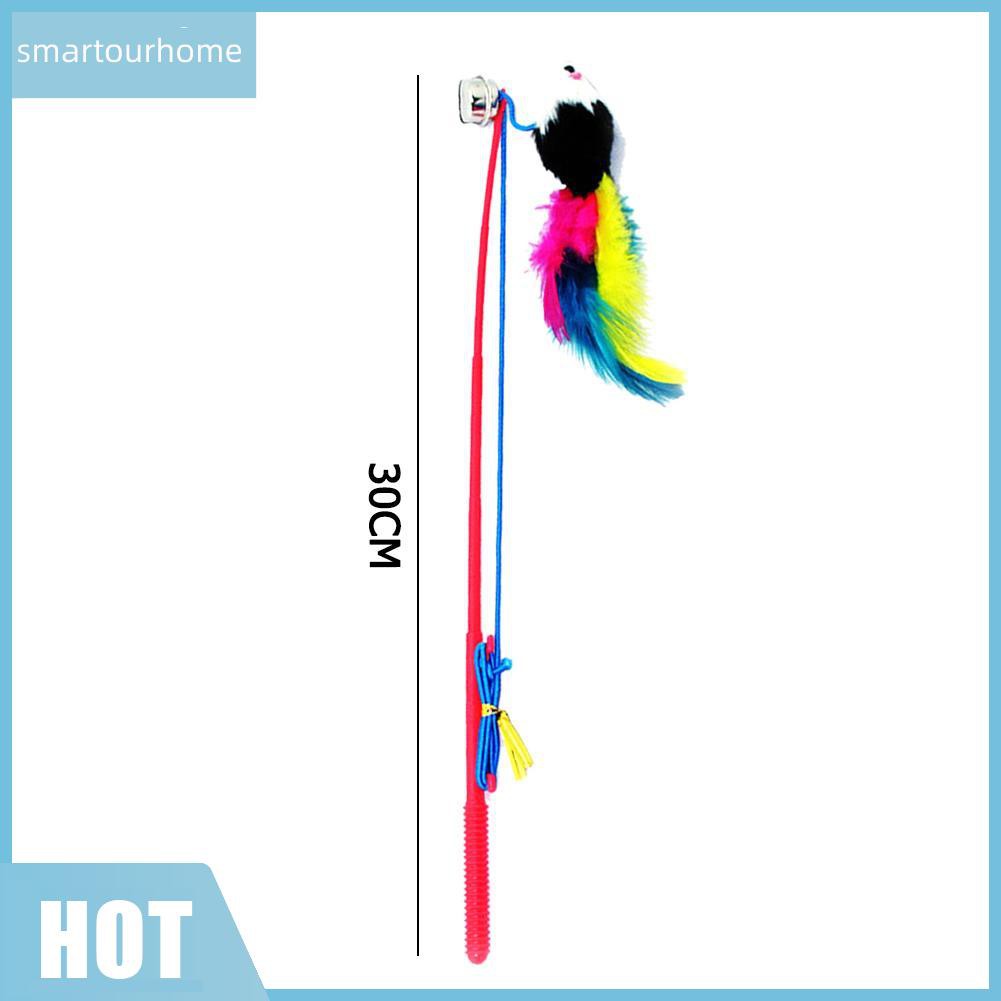 Đồ Chơi Cần Câu Lông Vũ Cho Mèo