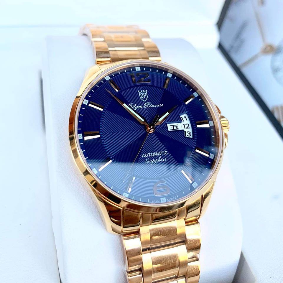 Đồng Hồ Nam Olym Pianus OP9923AMR Chính Hãng Nhật Bản