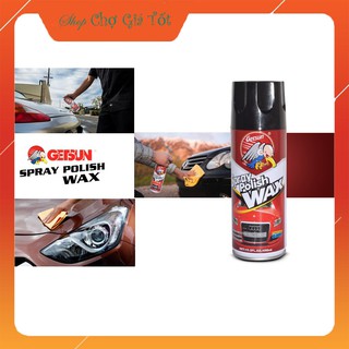 Chai xịt bảo dưỡng đánh bóng sơn ô tô xe máy Getsun G-2097
