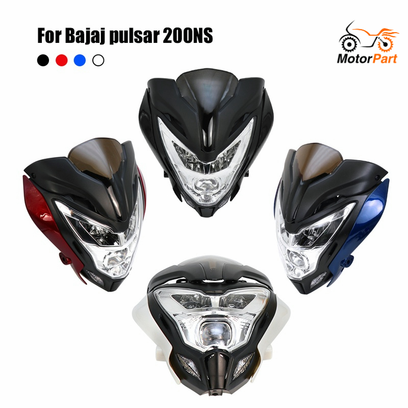 Đèn Pha Xe Máy Kèm Giá Đỡ Lắp Ráp Chuyên Dụng Cho BAJAJ Pulsar NS200 NS 200 200NS
