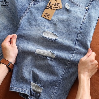 QUẦN SHORT JEAN RÁCH BIG SIZE NAM