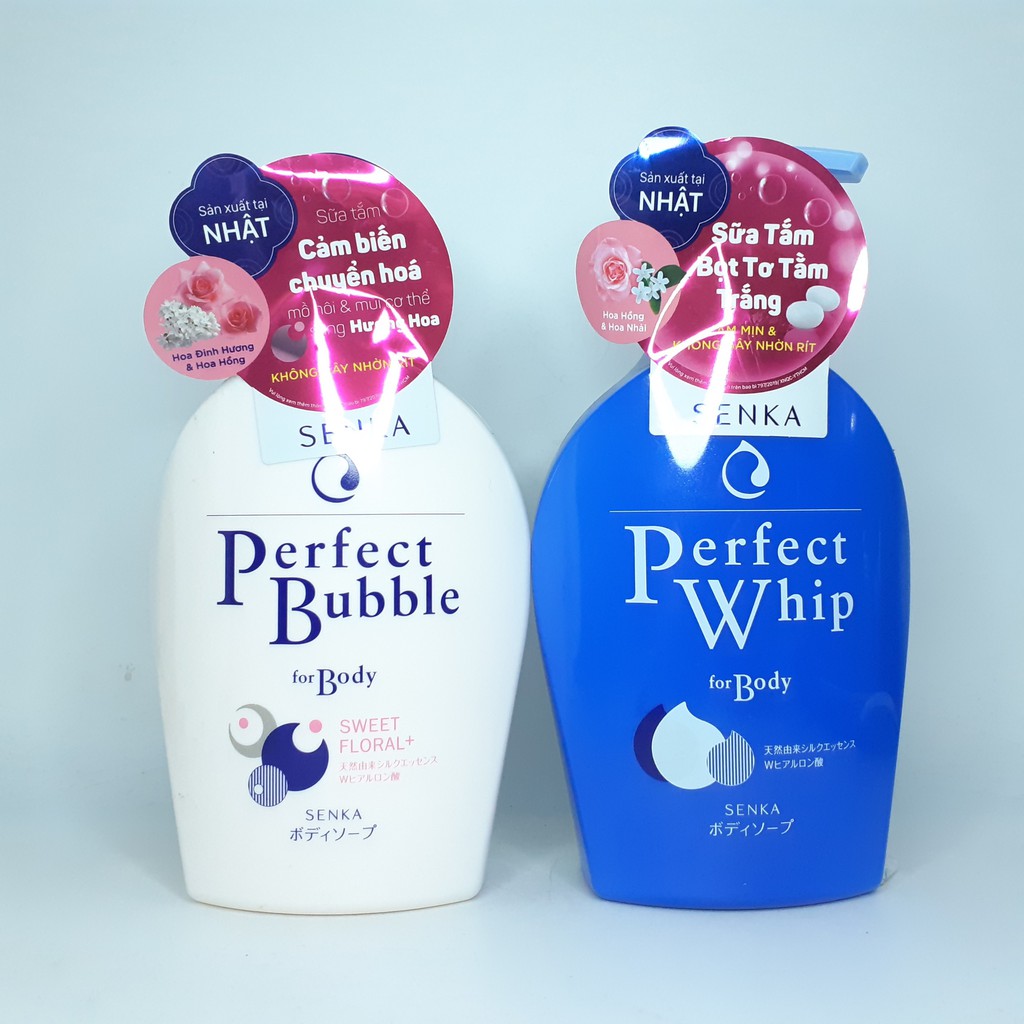 Sữa tắm SenKa Perfect Bubble/ Whip 500ml