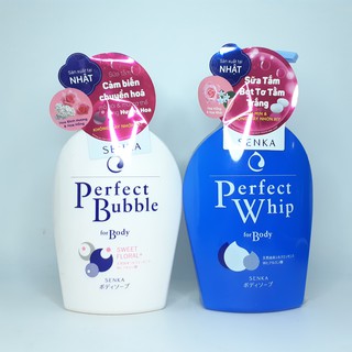 Sữa tắm SenKa Perfect Bubble/ Whip 500ml
