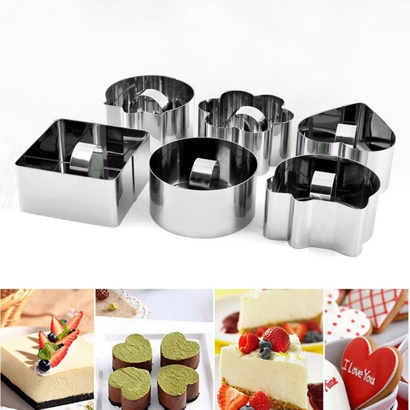 Khuôn Cắt Bánh Hình Trái Tim 3d Bằng Thép Không Gỉ