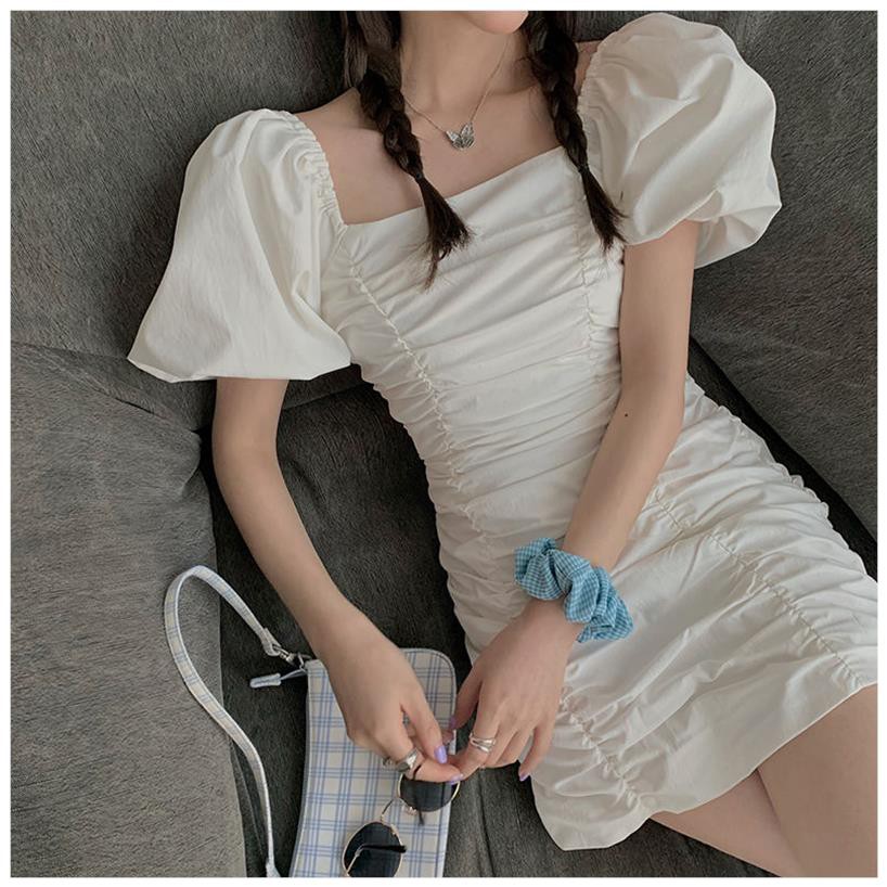 Đầm Nữ Cổ Vuông Ôm Body Thiết Kế Sang Chảnh Phù Hợp Dự Tiệc SIXTEEN. | BigBuy360 - bigbuy360.vn