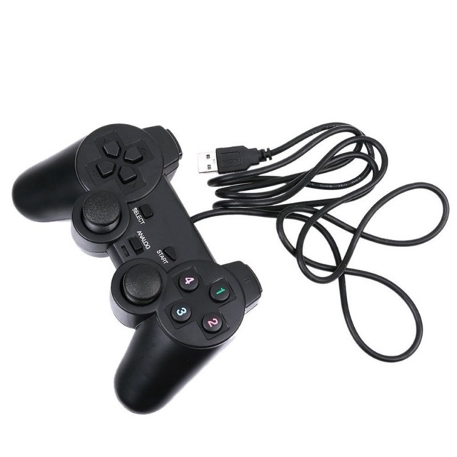 Tay cầm PC/Laptop cổng usb chơi FO4,pes và trò chơi thông dụng