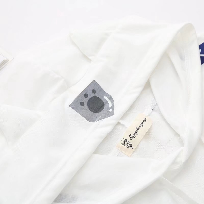 Áo Hoodie Ngắn Tay In Họa Tiết Hoạt Hình Xinh Xắn | BigBuy360 - bigbuy360.vn