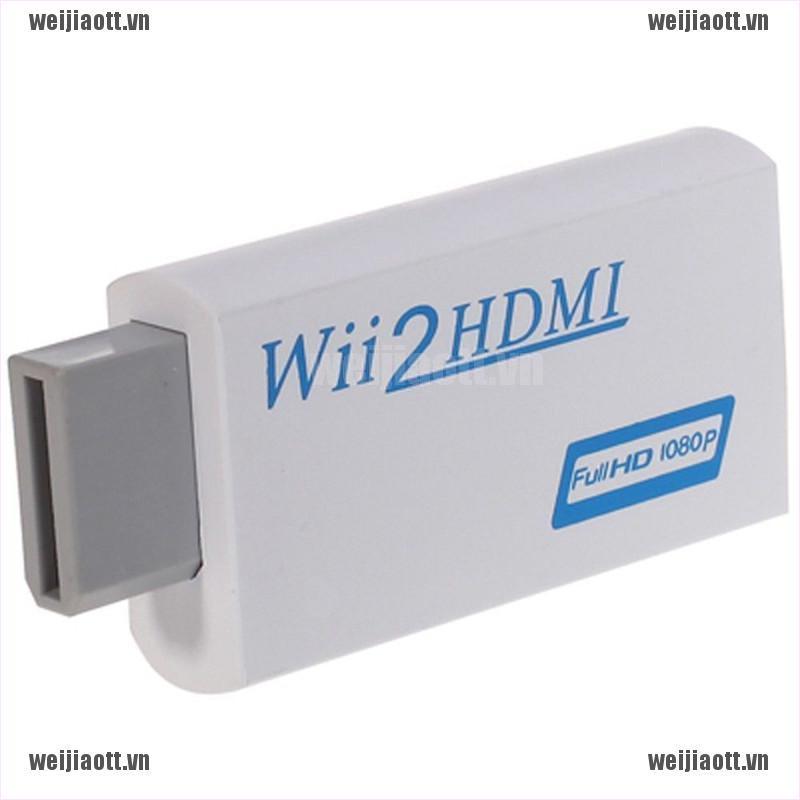 Bộ Chuyển Đổi Wejt Hd Wii Sang Hdmi 1080p / 720p Với Giắc 3.5mm