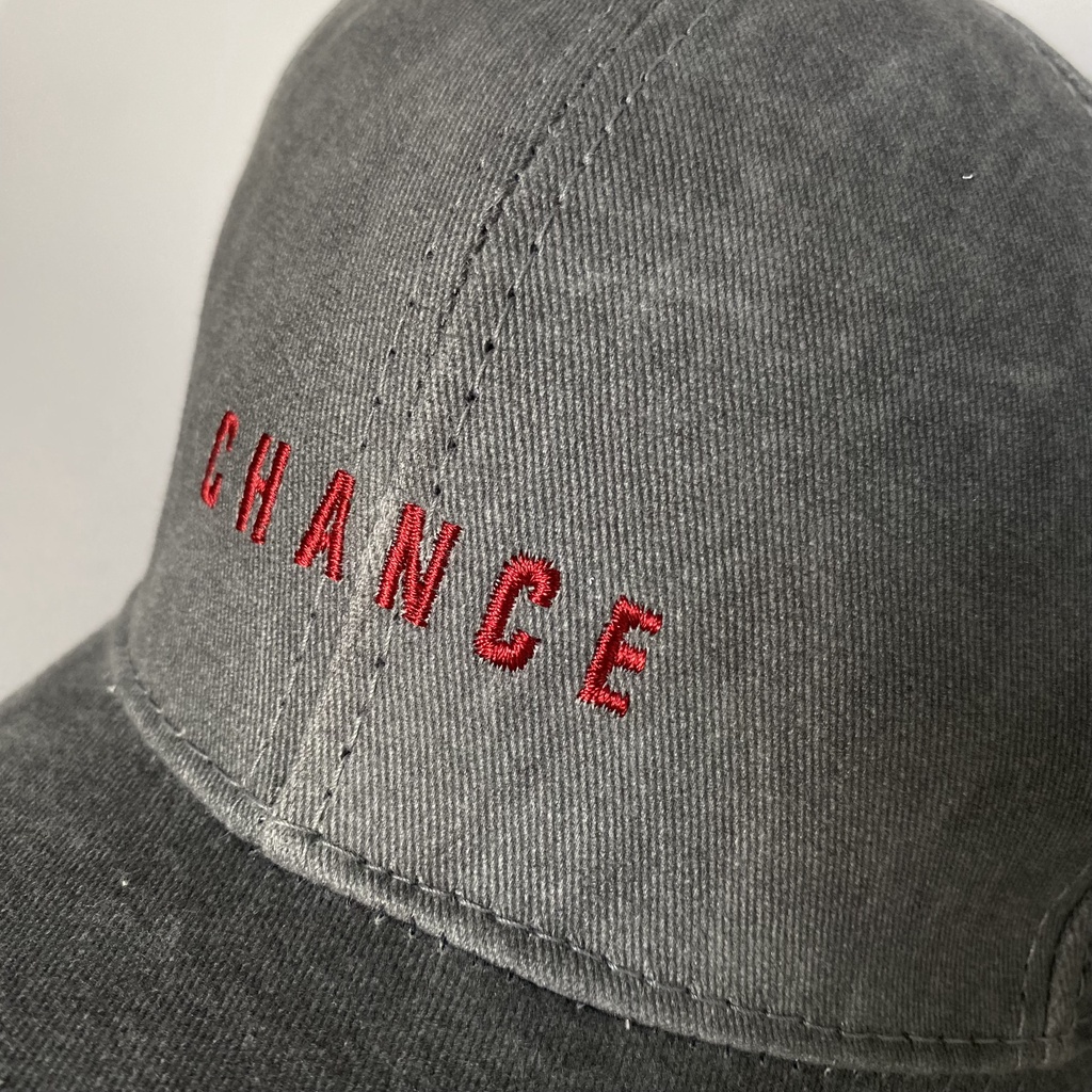 Mũ lưỡi trai Unisex nhiều màu thêu chữ Chance thương hiệu Hook