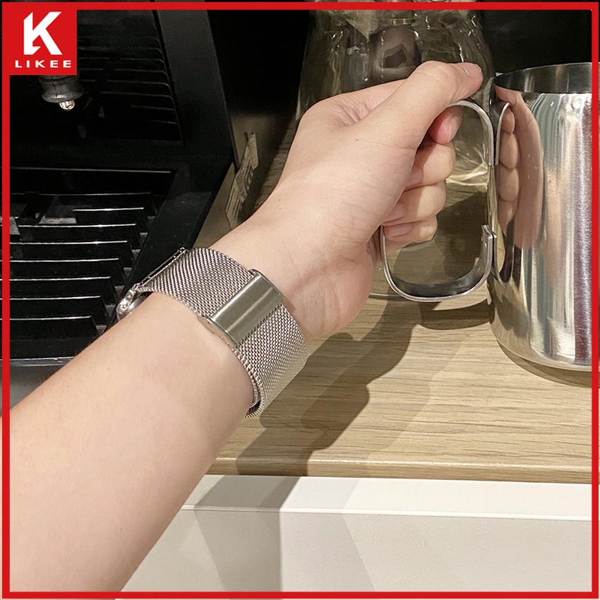 Dây Đeo Bằng Thép Không Gỉ Sang Trọng Cho Đồng Hồ Thông Minh Apple Watch Series 7 6 SE 5 4 3 2 1 45mm 41mm 42mm 38mm 40mm 44mm