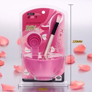 Bộ bát trộn mặt nạ 6 món
