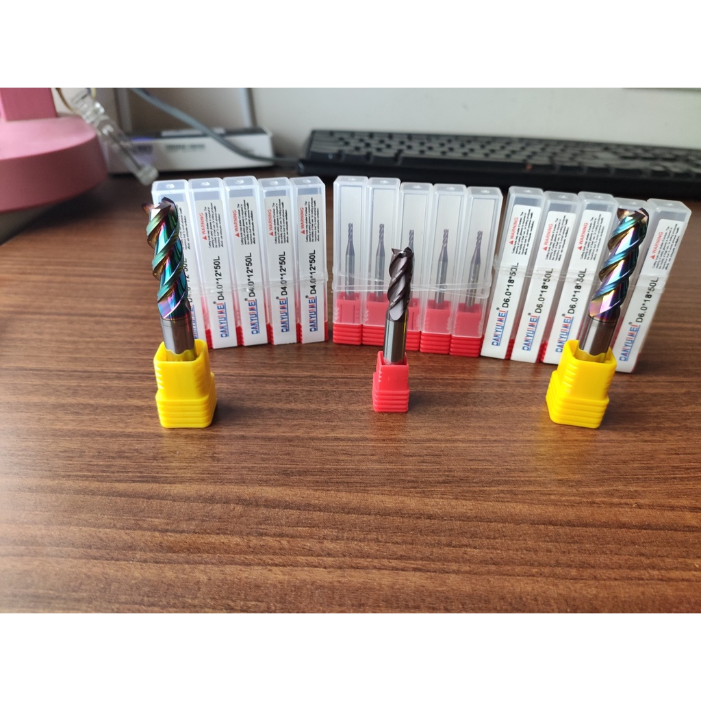 Dao phay thép, Thép Carbide 55HRC