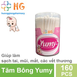  Tăm bông Yumy trẻ em (Lọ 160 que)