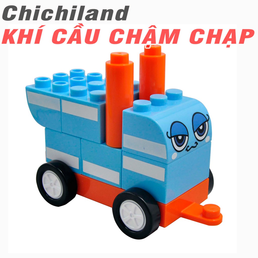 Đồ chơi lắp ghép chichi land Mô Hình Đồ Chơi Khí Cầu Chậm Chạp bằng nhựa cao cấp đồ chơi lắp ráp cho trẻ em