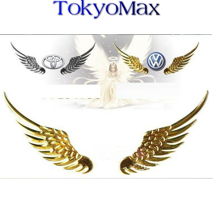 ⚡️GIẢM GIÁ SỐC⚡️ Đôi Cánh thiên thần 3D dán trang trí logo hãng ô tô, xe hơi