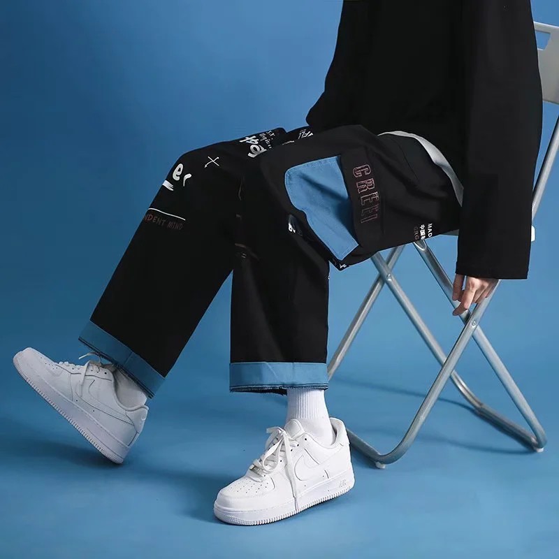 Quần Dài Phong Cách Hàn Quốc Cá Tính Thời Trang Cho Nam / Nữ Size S-3XL | BigBuy360 - bigbuy360.vn