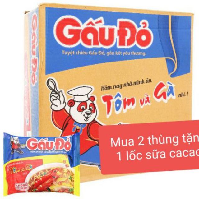 Mì Gấu Đỏ Tôm Gà | BigBuy360 - bigbuy360.vn