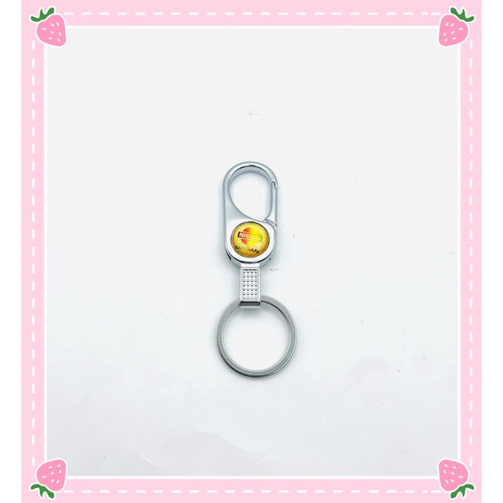 Móc Khoá Ô Tô Cao Cấp Bằng Thép Siêu Bền