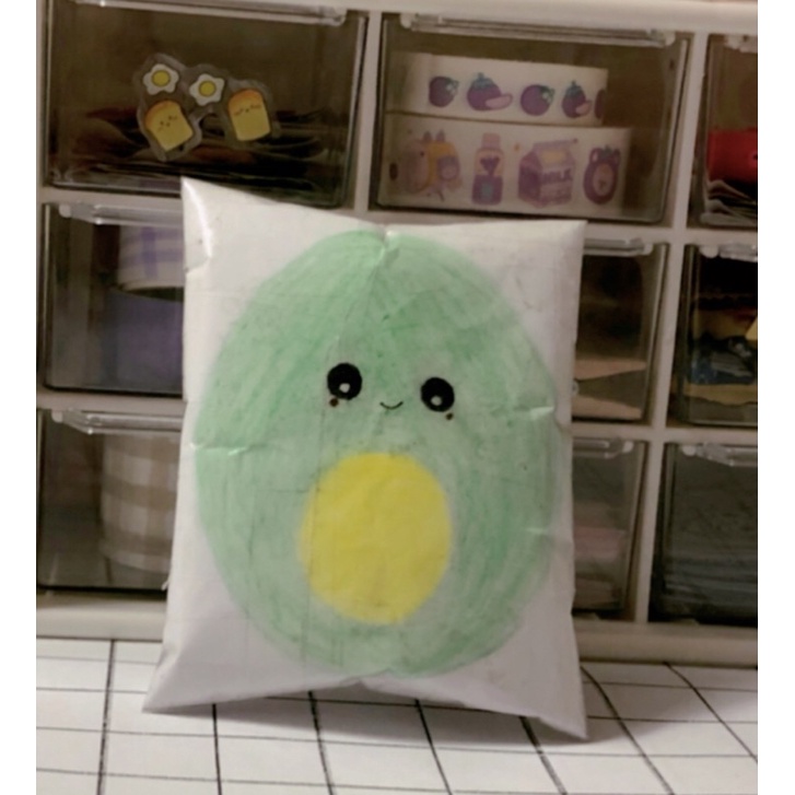Squishy giấy hình quả bơ 2D cutee 🥑🌴