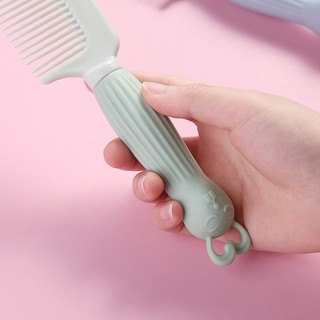 Lược chải tóc cán hình thỏ dễ thương