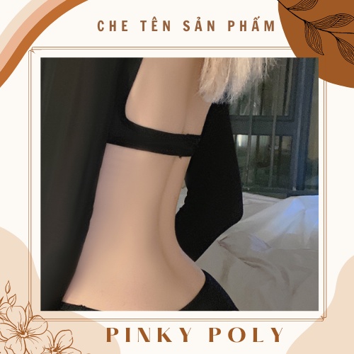 Set Cosplay Cô Thư Kí Hở Ngực Quyến Rũ kèm miếng dán ngực cùng màu, set cosplay sexy PinkyPoly CP19 | BigBuy360 - bigbuy360.vn