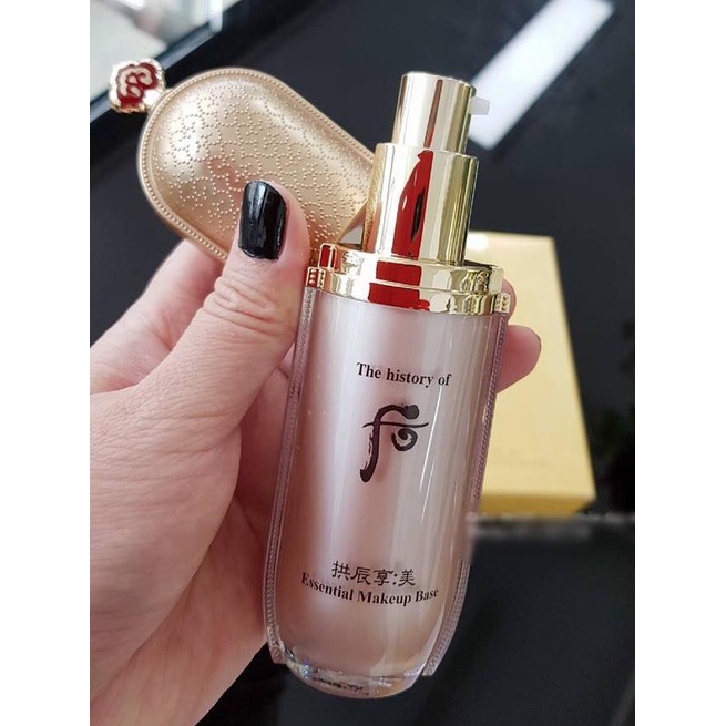 Kem lót trang điểm cấp ẩm nâng tông Whoo Mi Essential Makeup Base 40ml