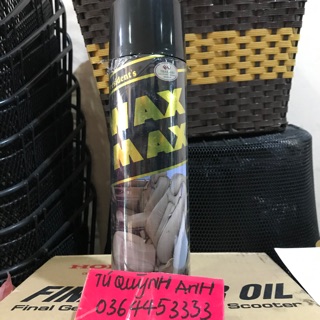 Bình xịt bóng nội thất ô tô xe máy chính hãng max max