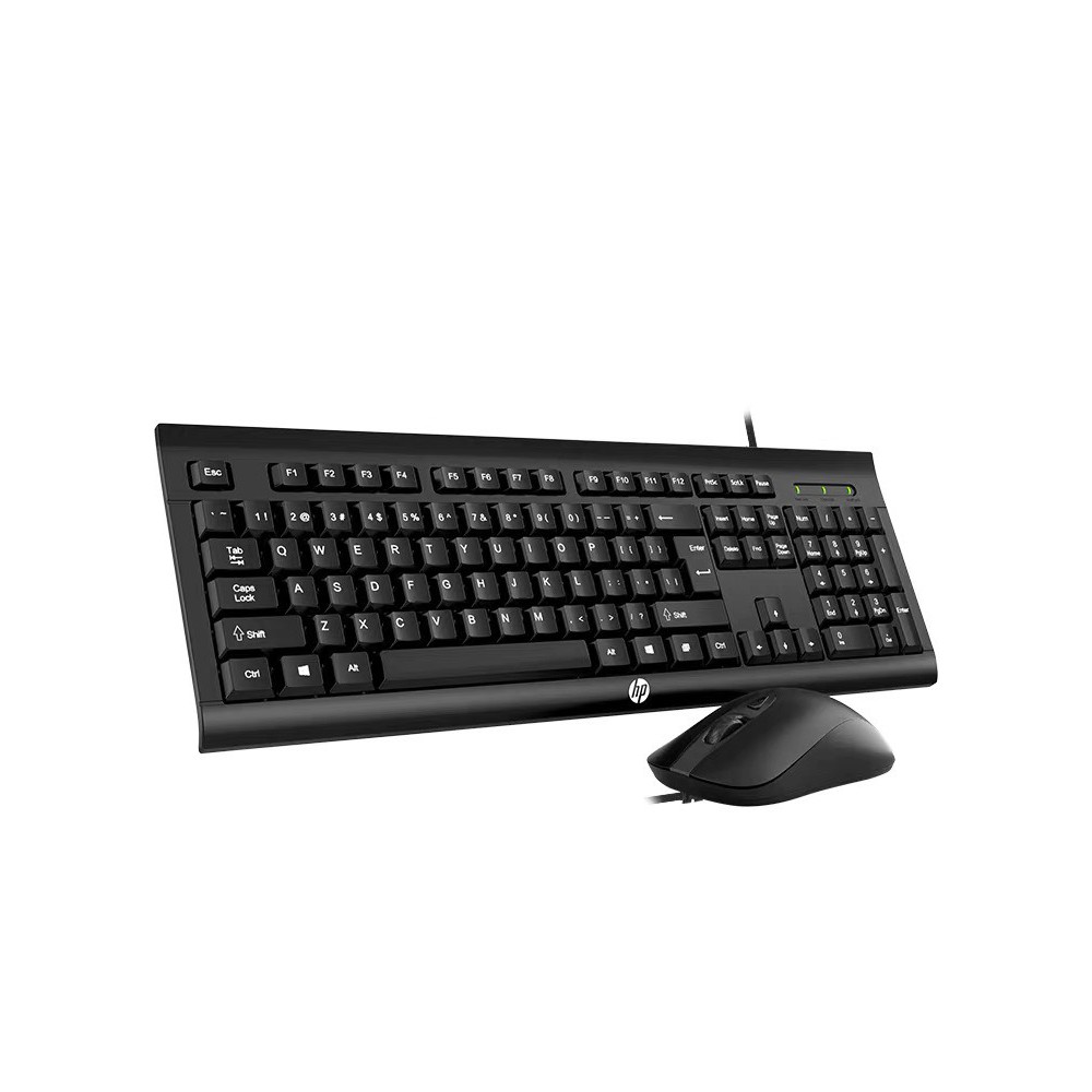 Bộ bàn phím + chuột có dây chính hãng HP KM100