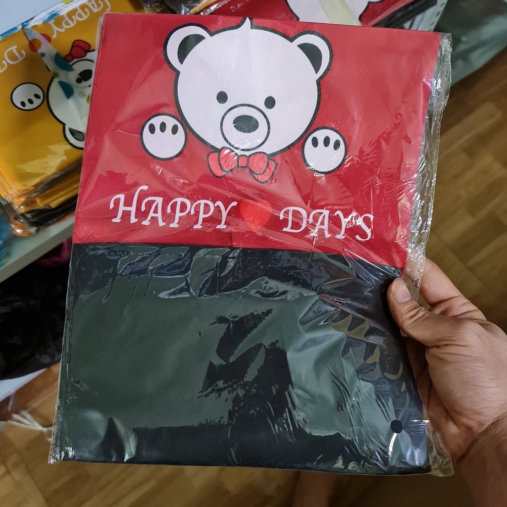 Tạp dề nấu ăn pha chế hình gấu cute hàn quốc chống thấm nước - GDAH