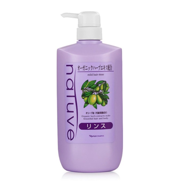 Dầu Xả Cho Tóc Hư Tổn Naris Natuve Mild Hair Rinse