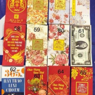 10 chiếc Lì xì tết 2021