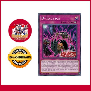 [EN][Thẻ Bài Yugioh Chính Hãng] D - Tactics