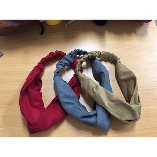 Băng đô turban vải nhung cao cấp