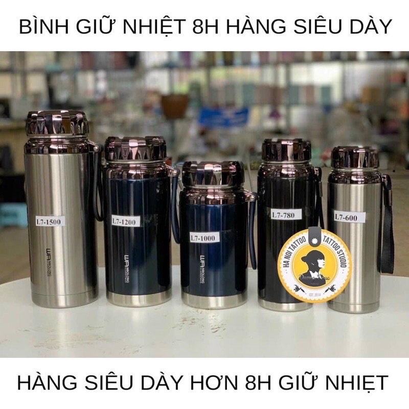 Bình giữ nhiệt Baol nắp titan 1500ml