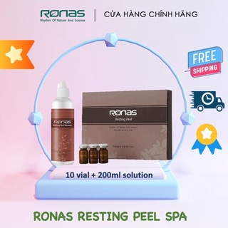 [ Hàng Sẵn + Hình Thật] THAY DA SINH HỌC VI KIM TẢO BIỂN RONAS RESTING PEEL KOREA