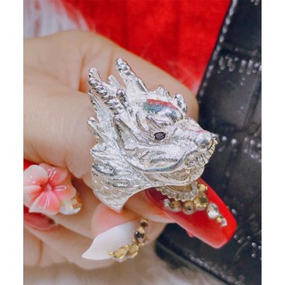 Nhẫn rồng Phú Lê - bạc ta 925