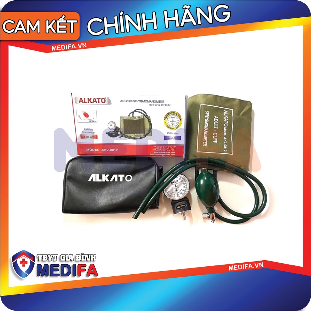 [Chính hãng] Máy đo huyết áp cơ cao cấp ALKATO AK2-0812 thương hiệu Nhật Bản