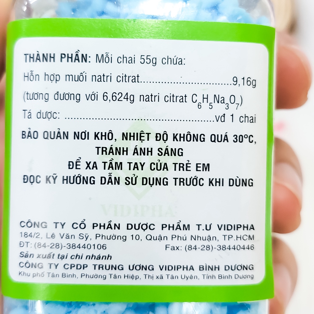 Cốm xanh giúp bé ăn ngon Xitrina hộp 60 viên