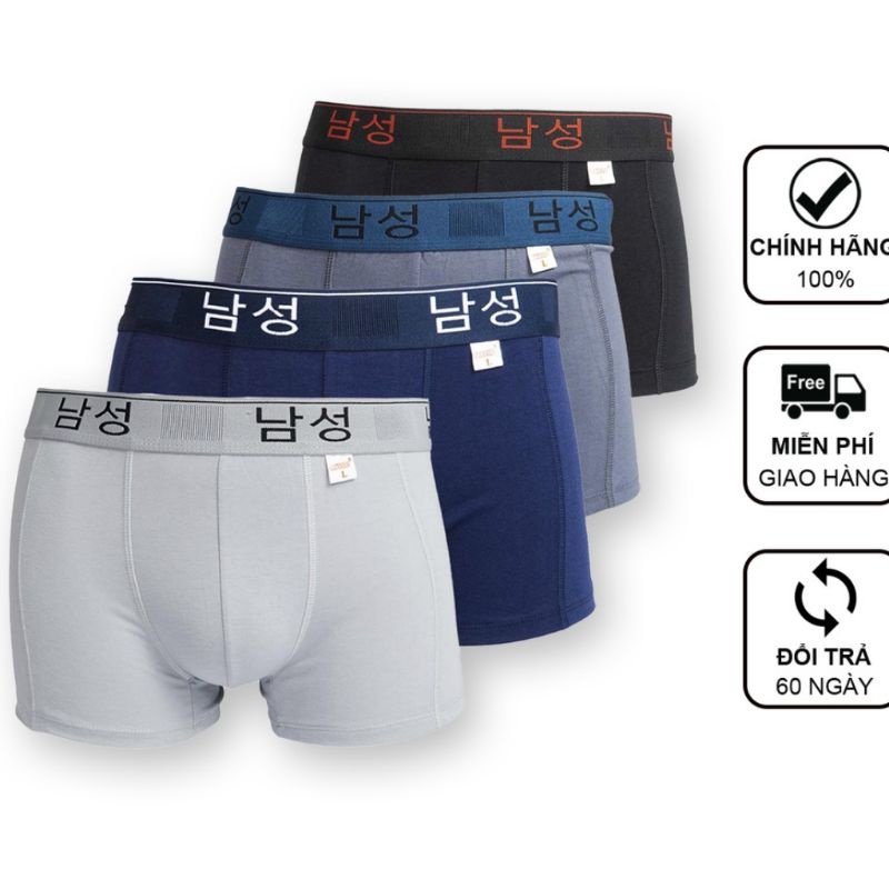 Bộ 6 Quần Lót Nam Lưng Hàn Quốc - Hàng Việt Nam Cao Cấp