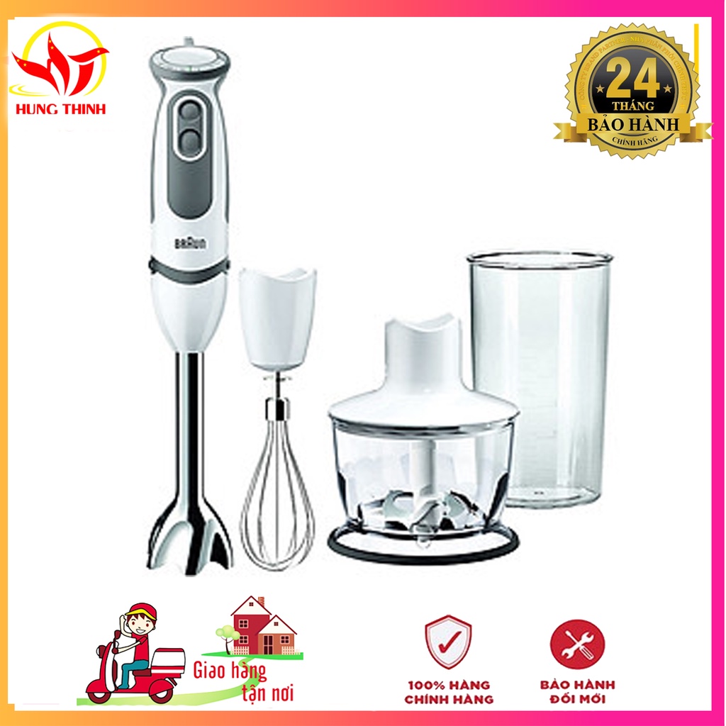 [Mã ELHA22 giảm 6% đơn 300K] Máy xay Braun MQ 5235 Sauce Vario 1000w - BẢO HÀNH CHÍNH HÃNG 24 THÁNG