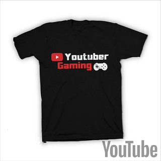 Áo thun thời trang nam nữ in chữ Youtube GAMING